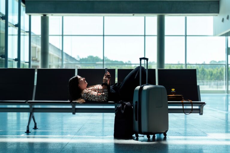 Travel Airport Delays Suitcase